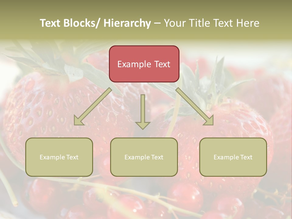 Horizontal Background Red PowerPoint Template