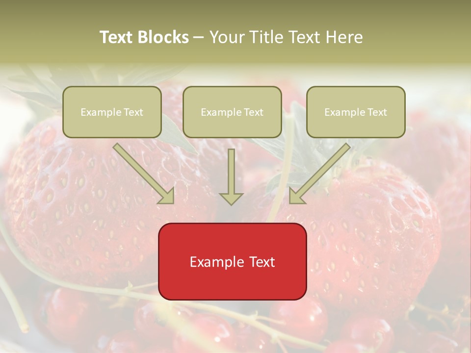 Horizontal Background Red PowerPoint Template