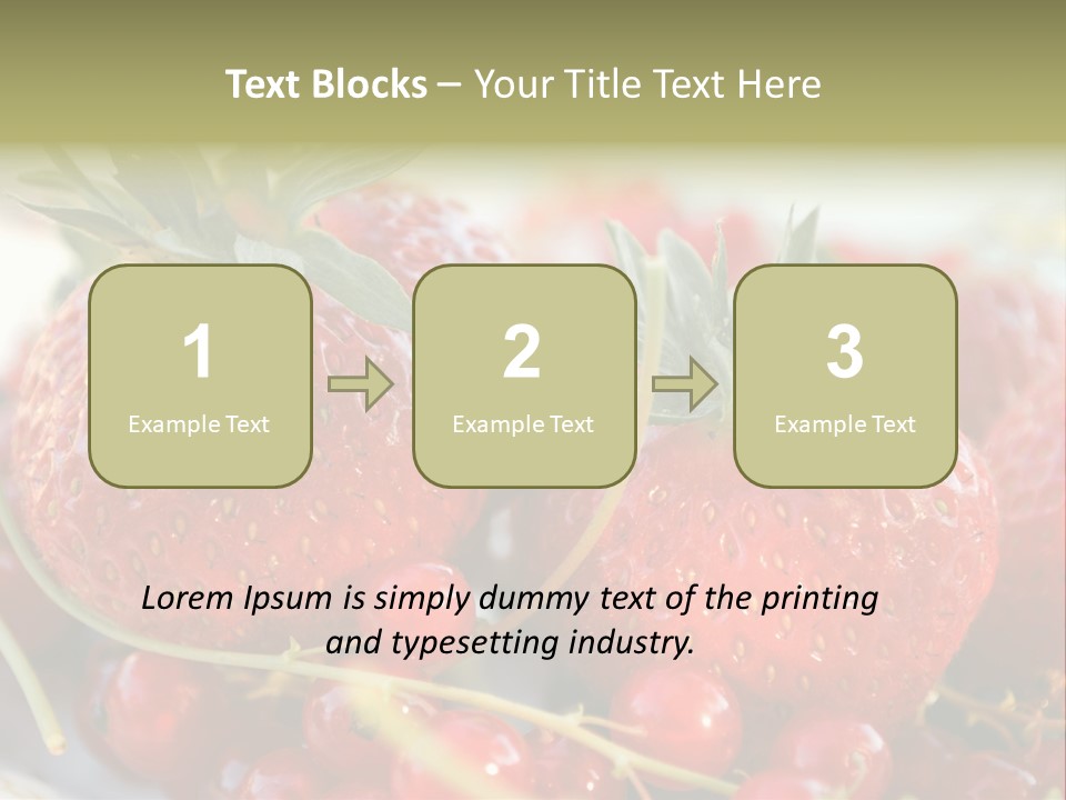 Horizontal Background Red PowerPoint Template