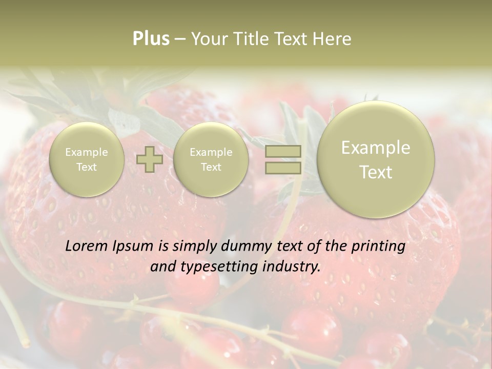 Horizontal Background Red PowerPoint Template