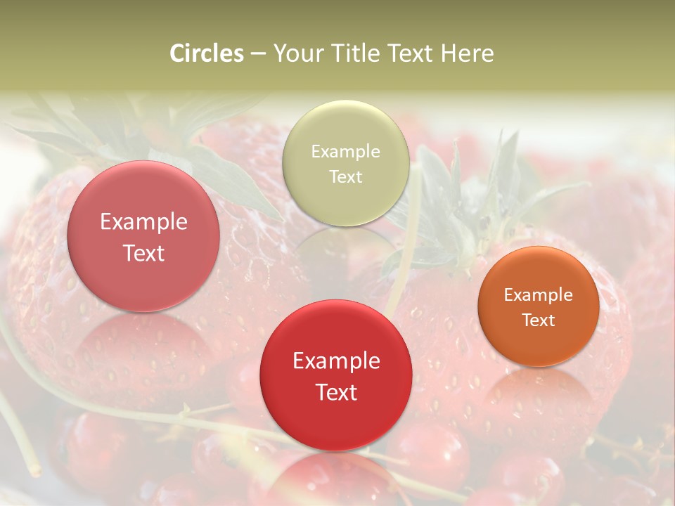 Horizontal Background Red PowerPoint Template