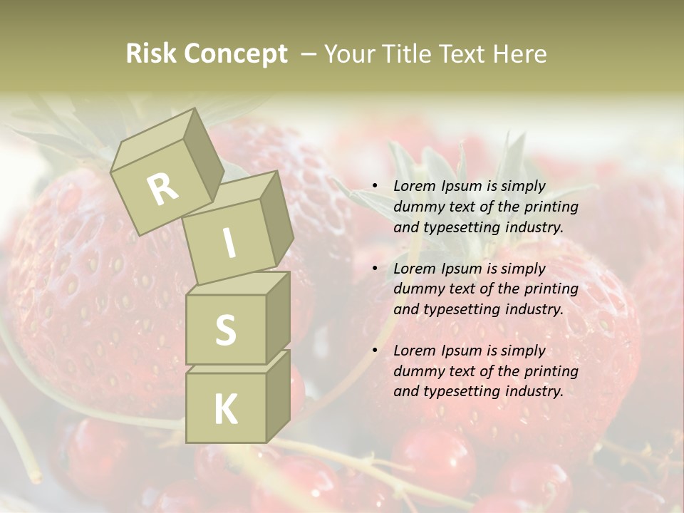 Horizontal Background Red PowerPoint Template