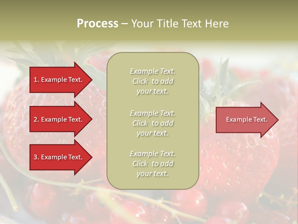 Horizontal Background Red PowerPoint Template