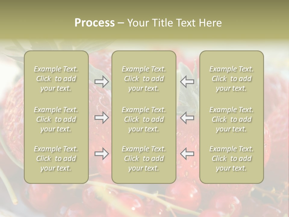 Horizontal Background Red PowerPoint Template