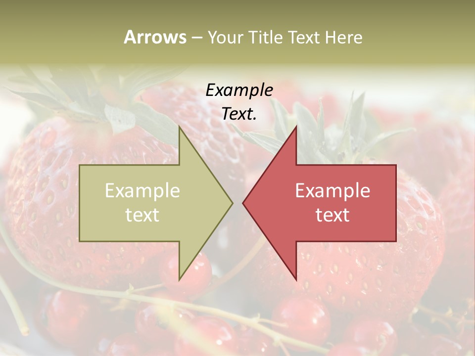 Horizontal Background Red PowerPoint Template