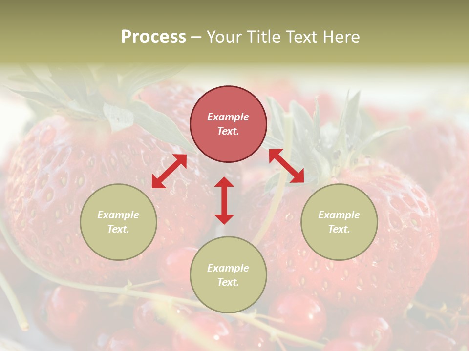 Horizontal Background Red PowerPoint Template