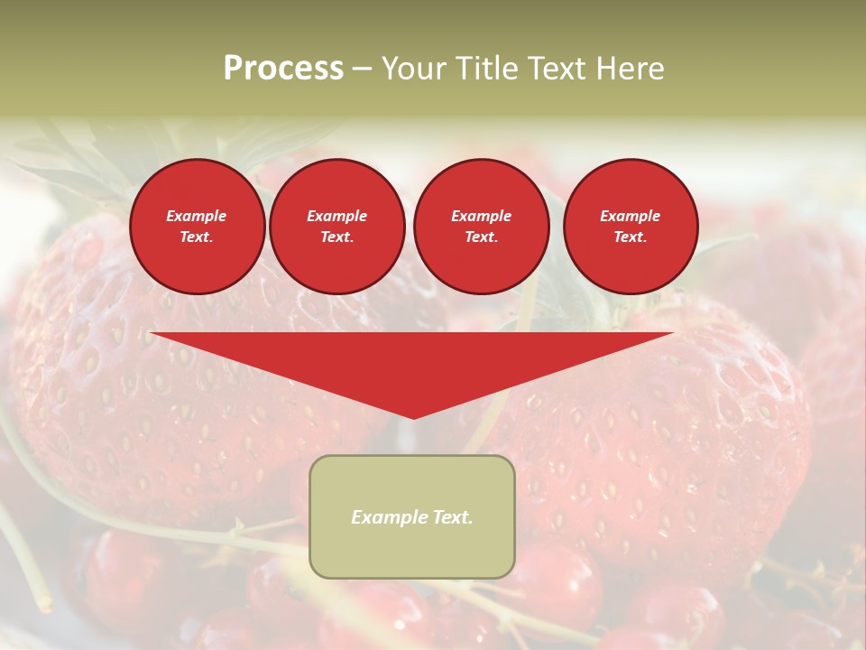 Horizontal Background Red PowerPoint Template