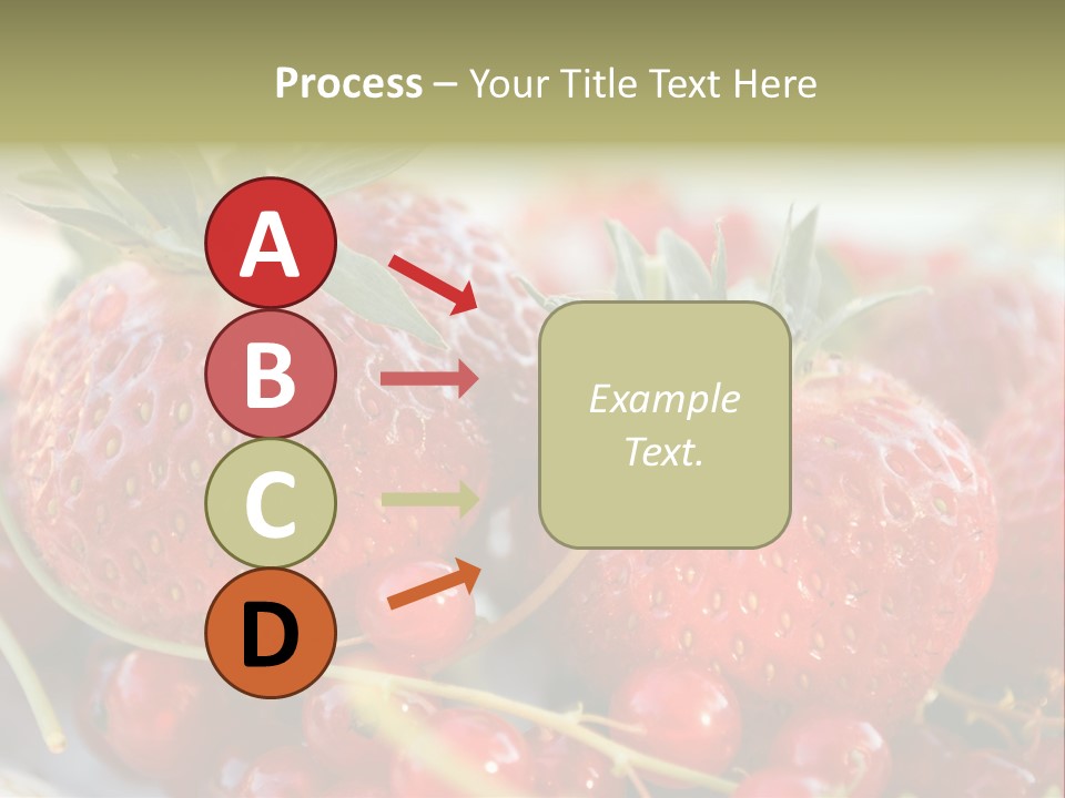 Horizontal Background Red PowerPoint Template