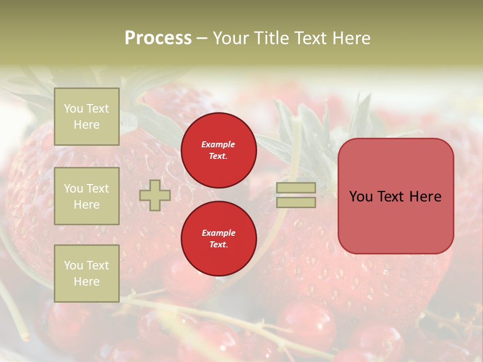Horizontal Background Red PowerPoint Template