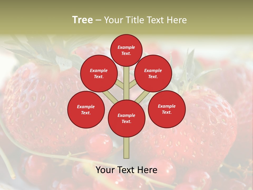 Horizontal Background Red PowerPoint Template