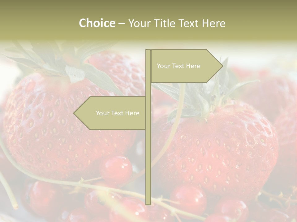 Horizontal Background Red PowerPoint Template