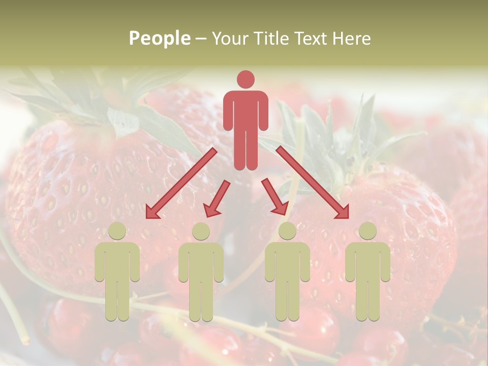 Horizontal Background Red PowerPoint Template