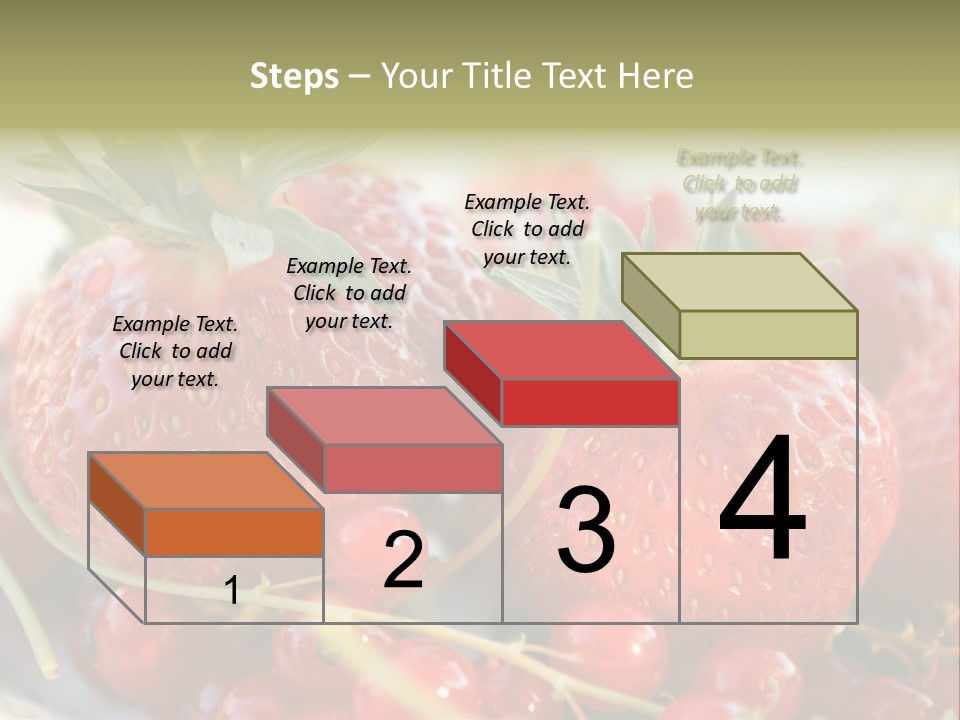 Horizontal Background Red PowerPoint Template