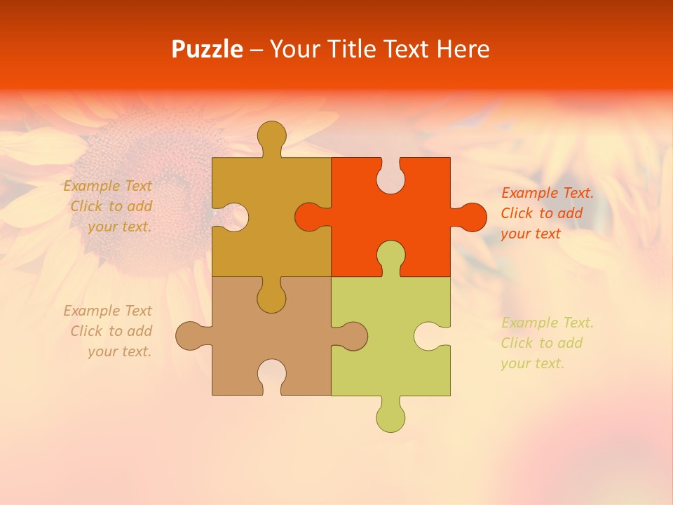 Leaf Scene Bloom PowerPoint Template