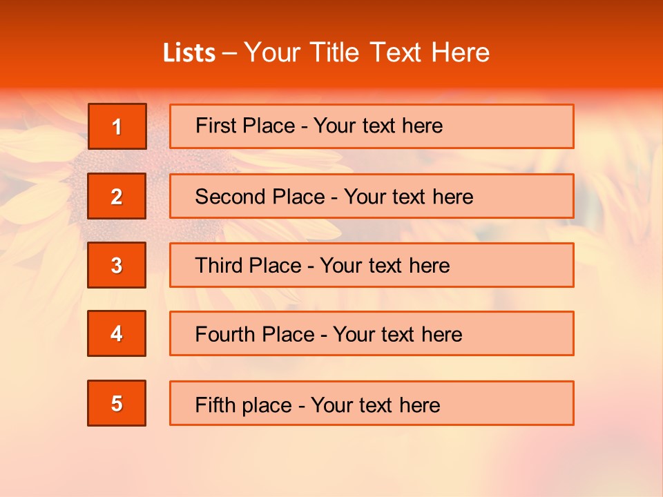 Leaf Scene Bloom PowerPoint Template