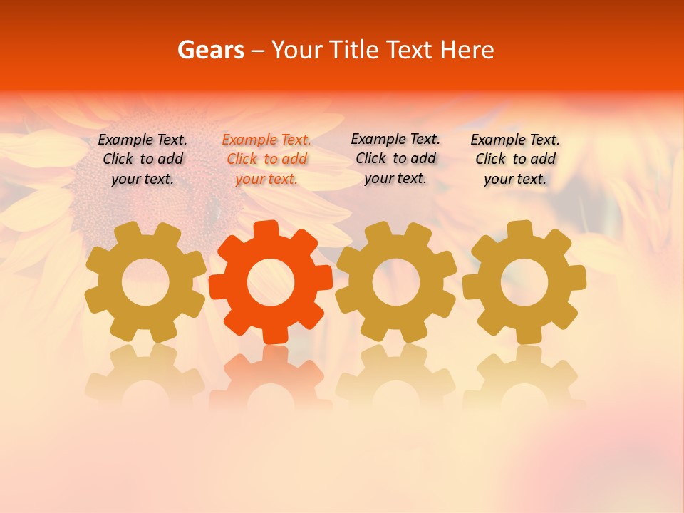 Leaf Scene Bloom PowerPoint Template