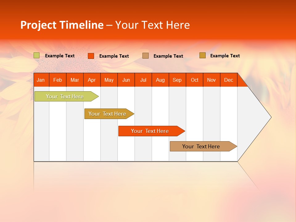 Leaf Scene Bloom PowerPoint Template