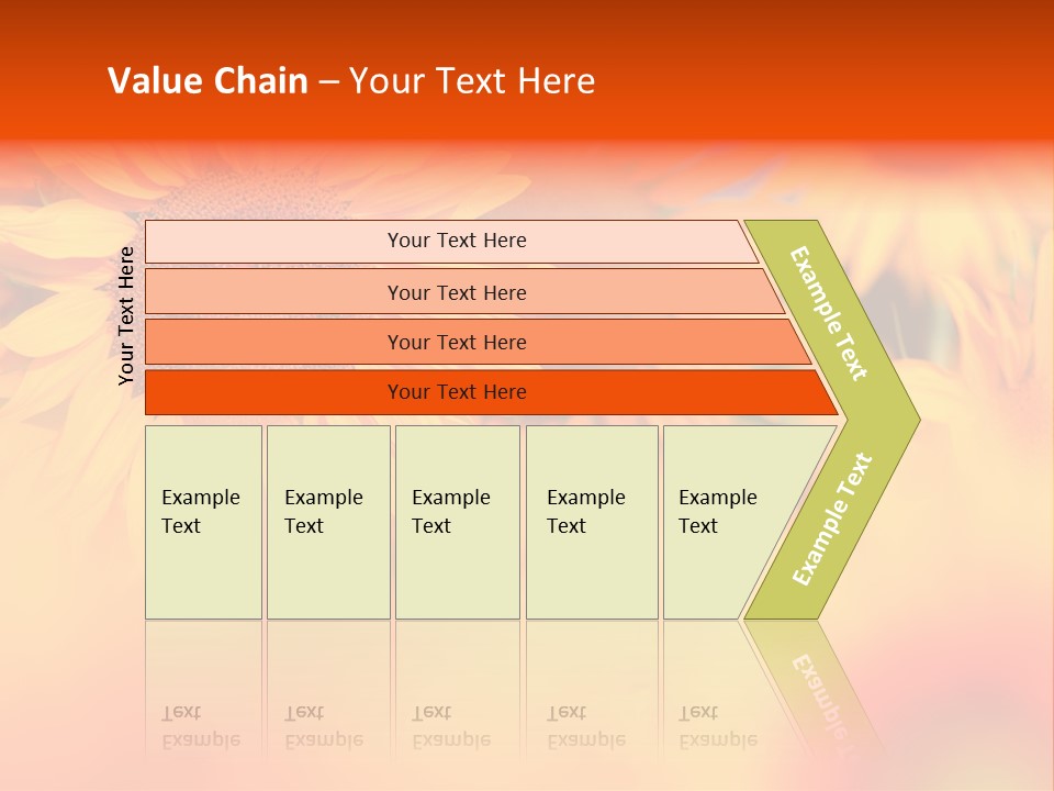 Leaf Scene Bloom PowerPoint Template