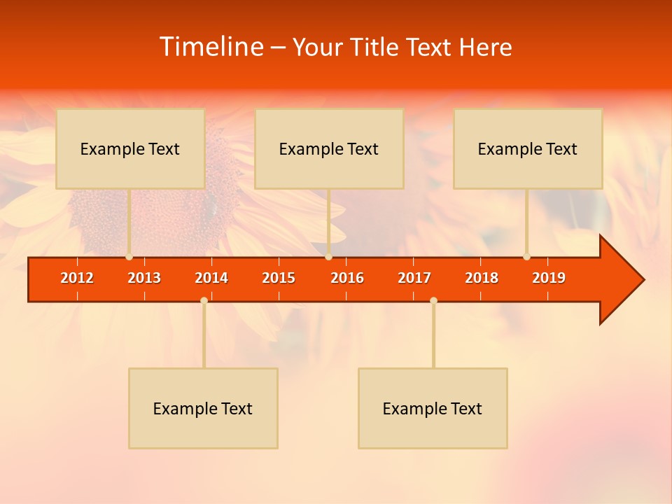Leaf Scene Bloom PowerPoint Template