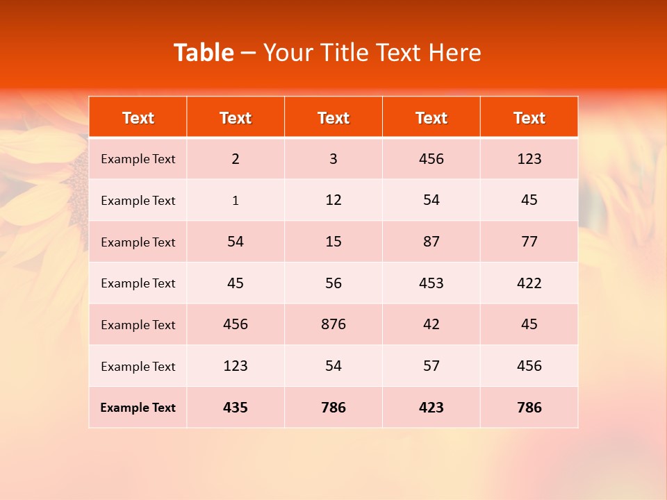 Leaf Scene Bloom PowerPoint Template