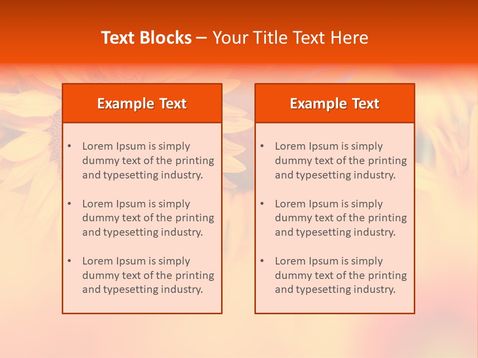 Leaf Scene Bloom PowerPoint Template