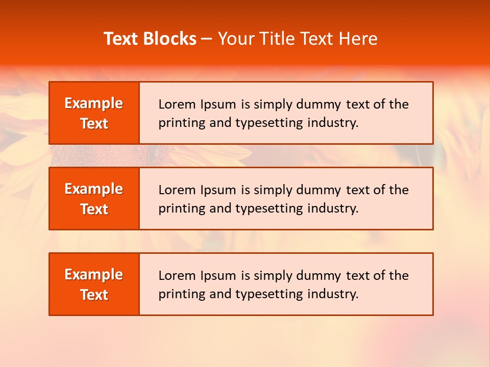 Leaf Scene Bloom PowerPoint Template