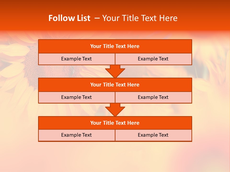 Leaf Scene Bloom PowerPoint Template