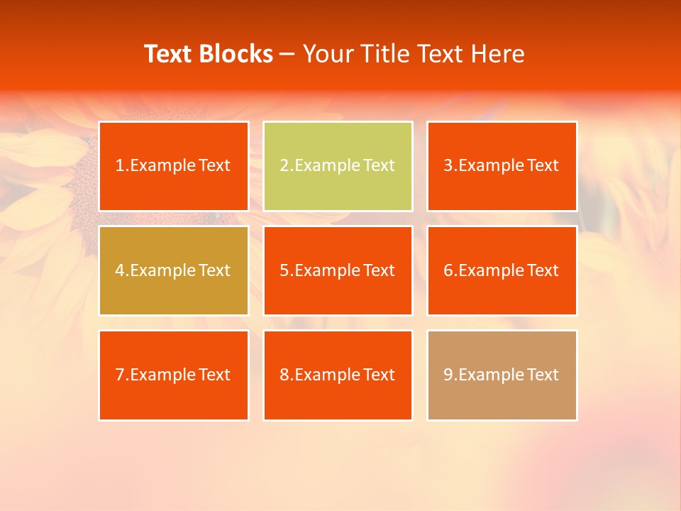 Leaf Scene Bloom PowerPoint Template