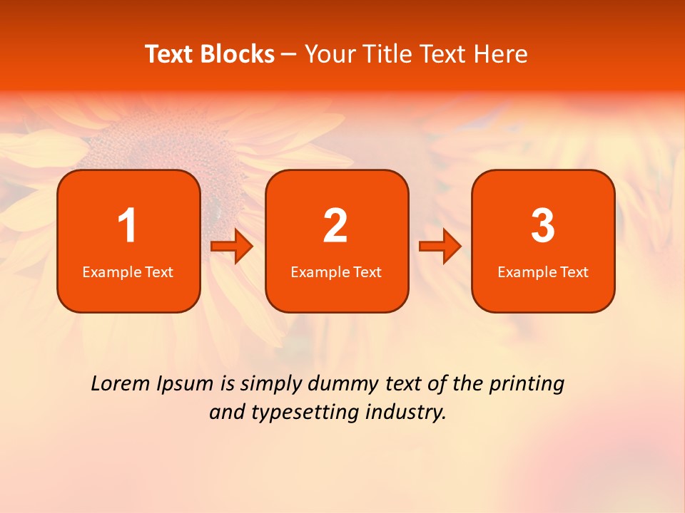 Leaf Scene Bloom PowerPoint Template