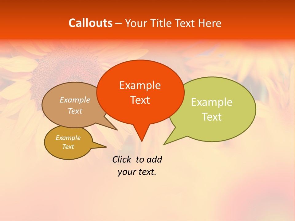 Leaf Scene Bloom PowerPoint Template