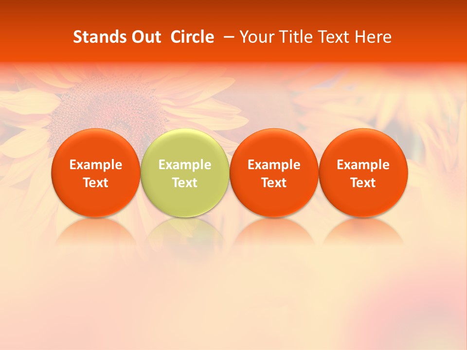 Leaf Scene Bloom PowerPoint Template