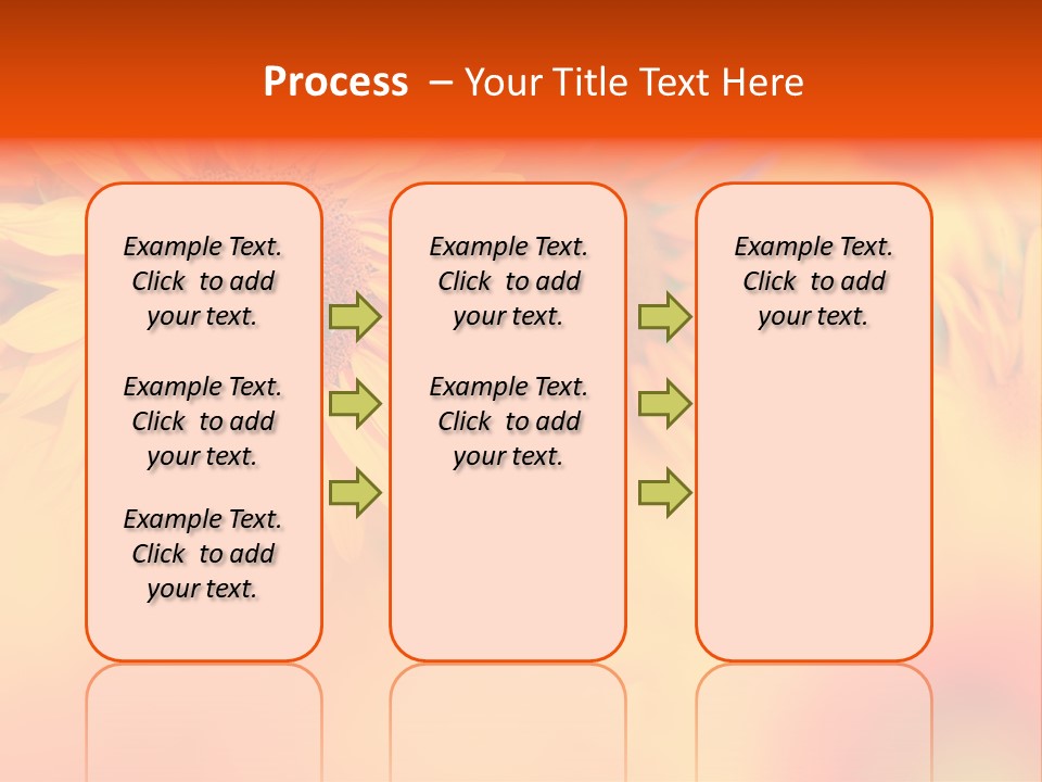 Leaf Scene Bloom PowerPoint Template