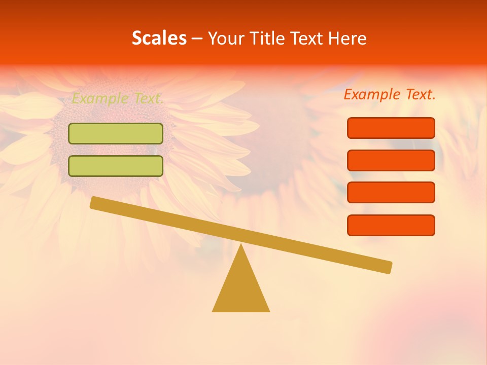 Leaf Scene Bloom PowerPoint Template