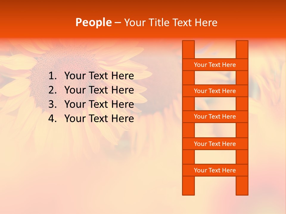 Leaf Scene Bloom PowerPoint Template