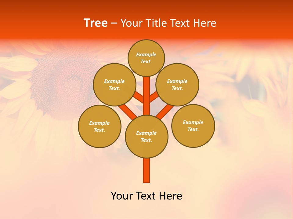 Leaf Scene Bloom PowerPoint Template