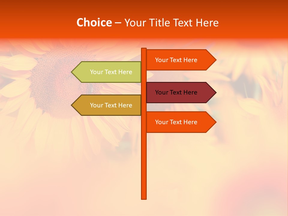 Leaf Scene Bloom PowerPoint Template
