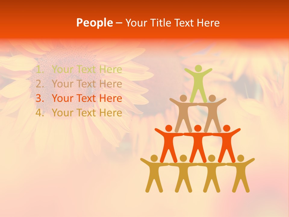 Leaf Scene Bloom PowerPoint Template