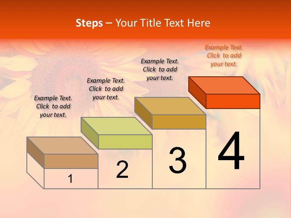 Leaf Scene Bloom PowerPoint Template