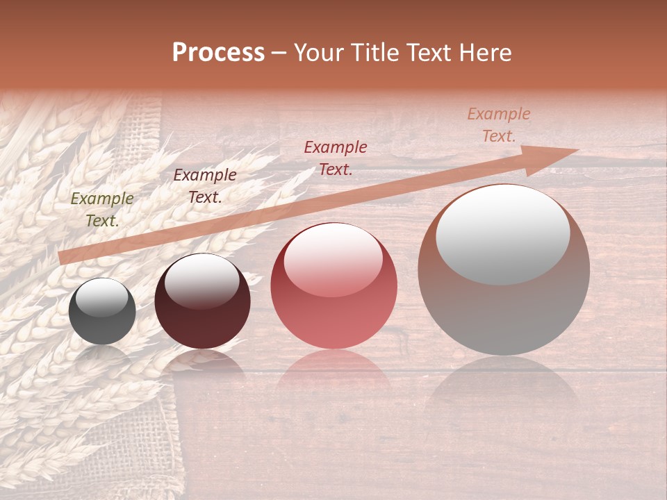 Cereals Dark Wood PowerPoint Template