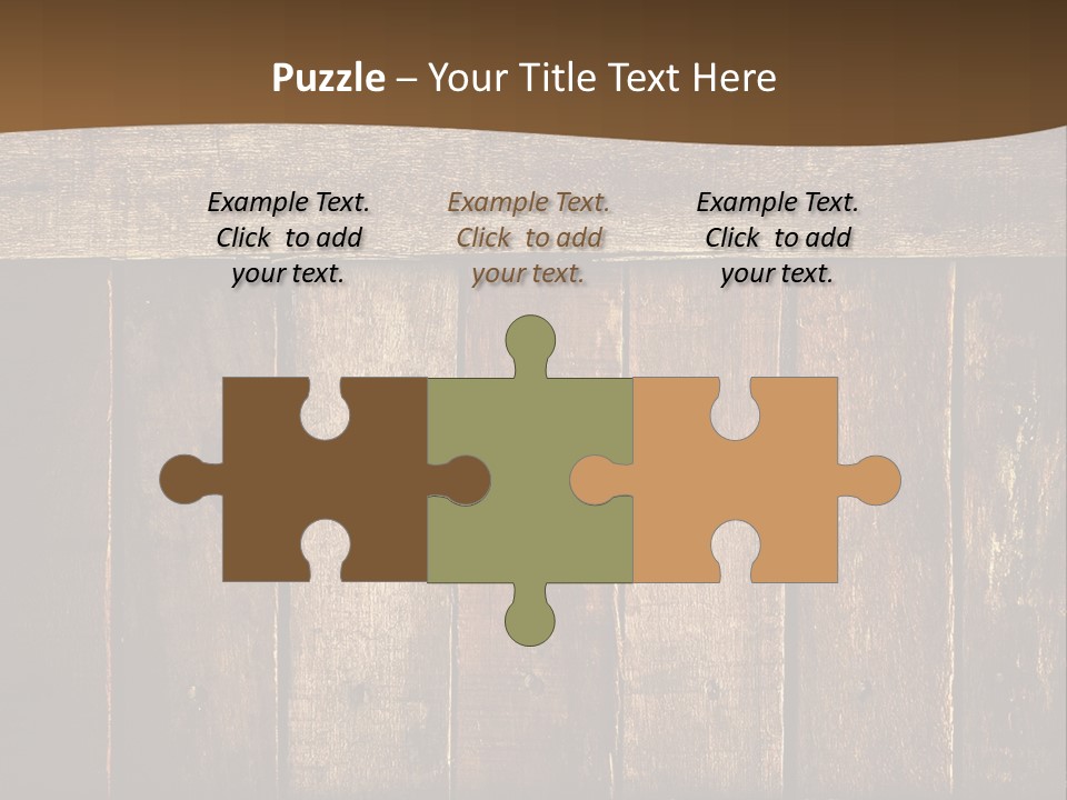 Old Wood PowerPoint Template