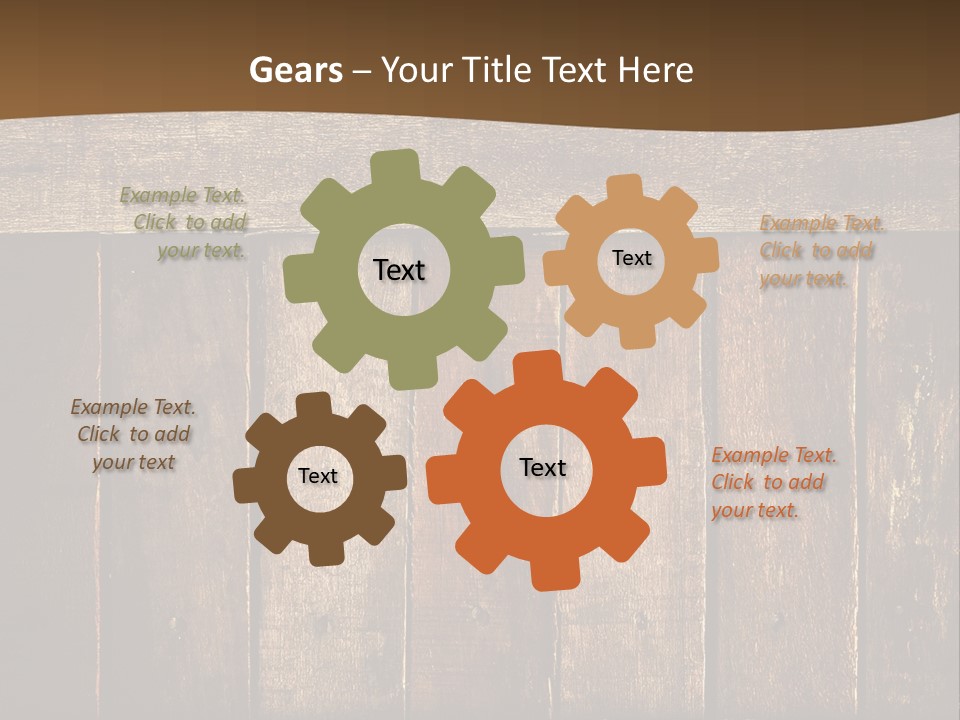 Old Wood PowerPoint Template