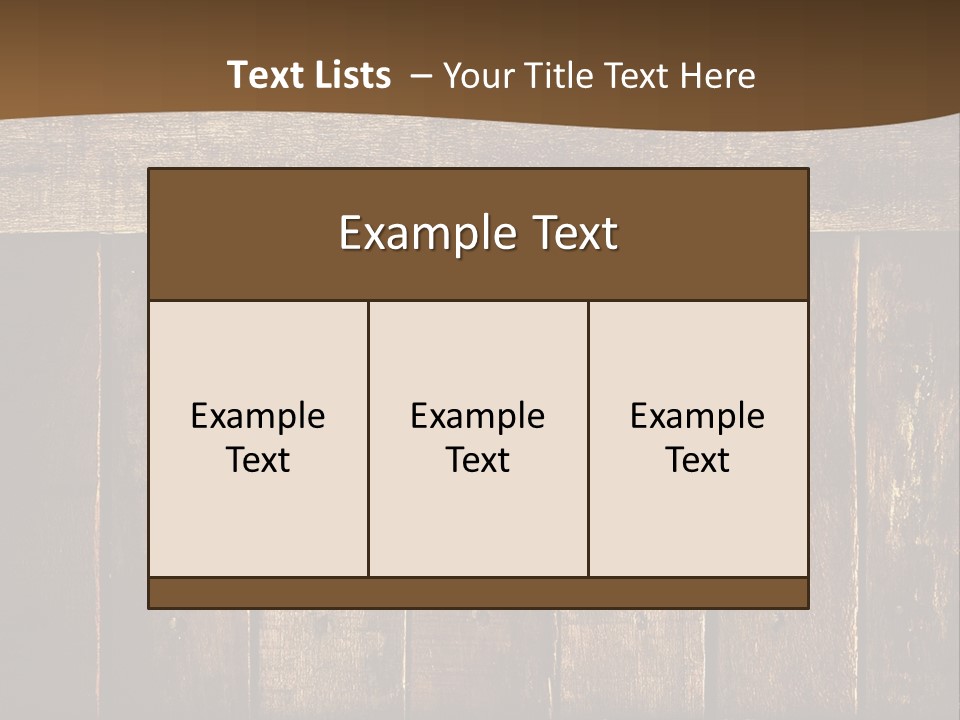 Old Wood PowerPoint Template
