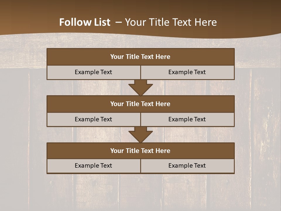 Old Wood PowerPoint Template