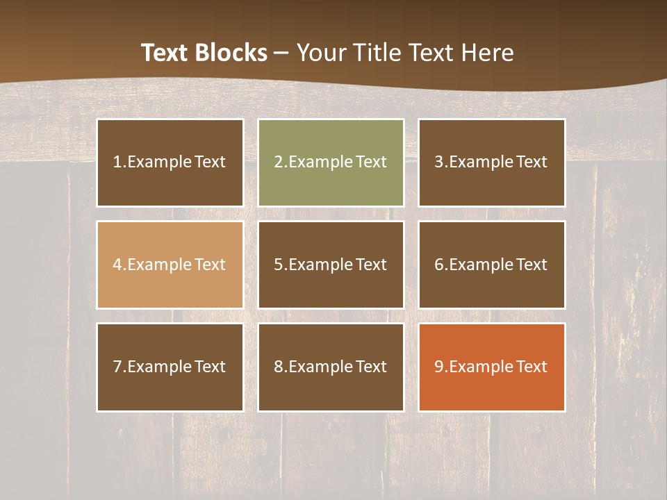 Old Wood PowerPoint Template