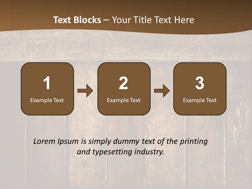 Old Wood PowerPoint Template