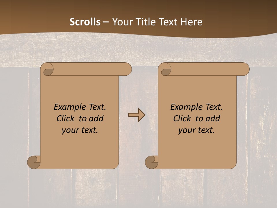 Old Wood PowerPoint Template