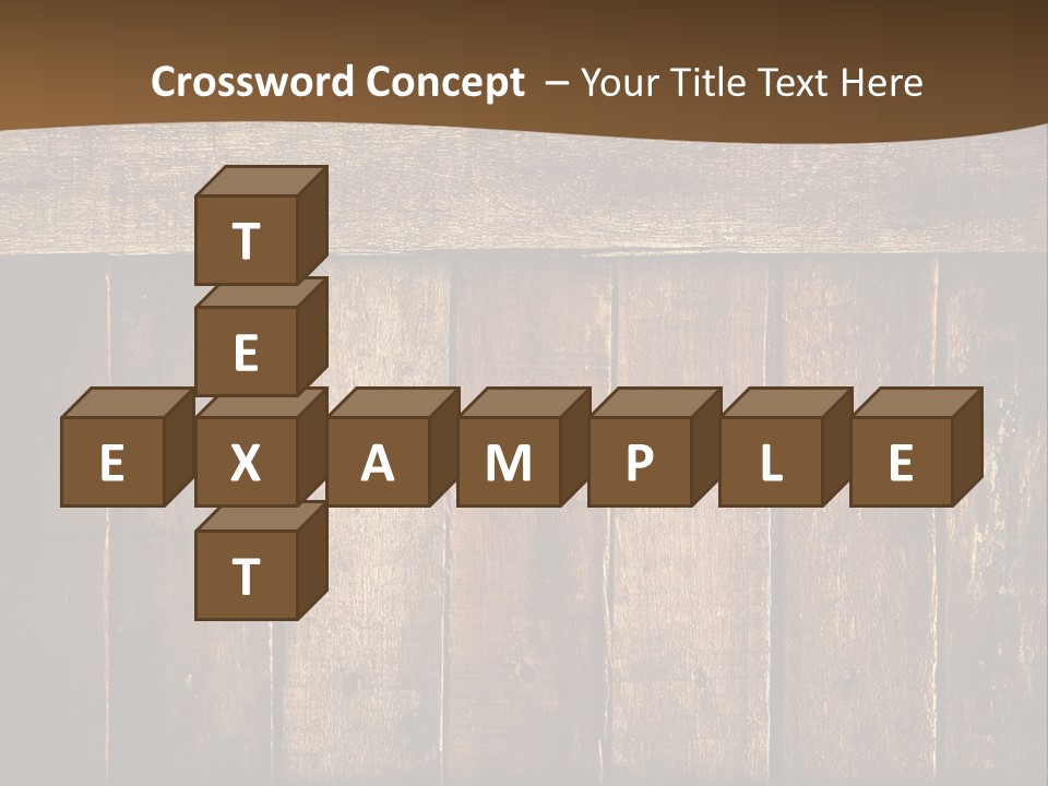 Old Wood PowerPoint Template
