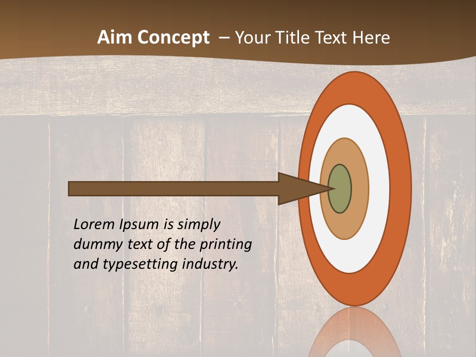 Old Wood PowerPoint Template