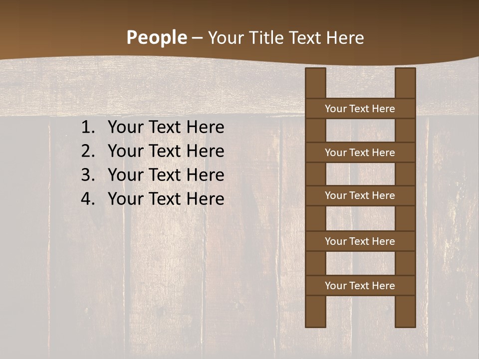 Old Wood PowerPoint Template