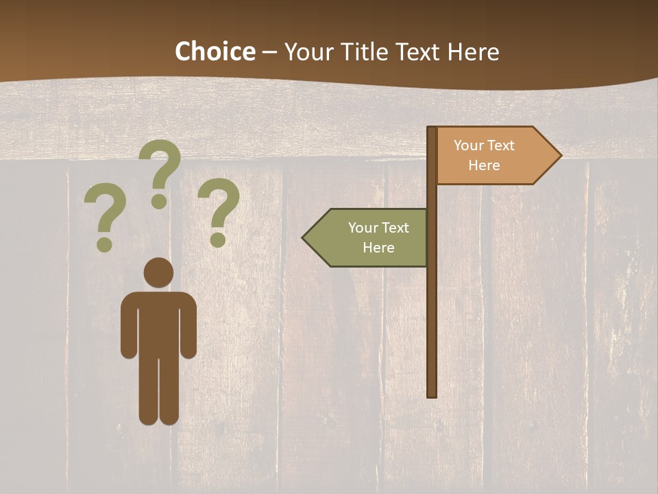 Old Wood PowerPoint Template